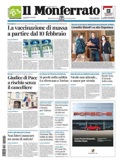 Il Monferrato - Edizione 6 del 22/01/2021